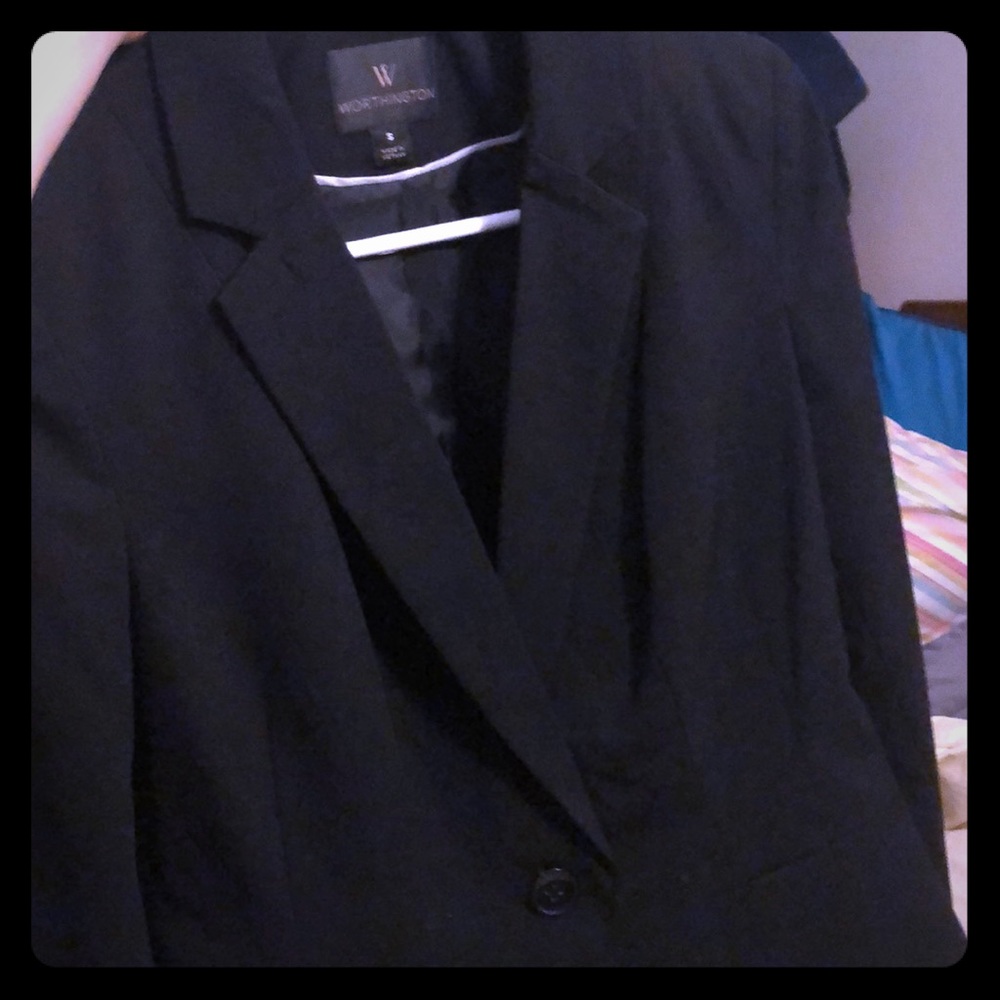 Classic black blazer size small!